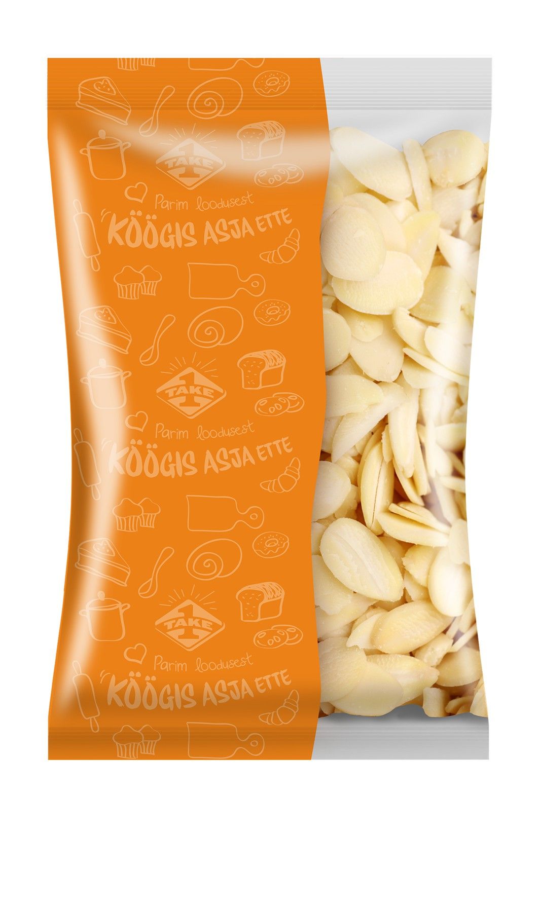 Mandlilaastud 100g