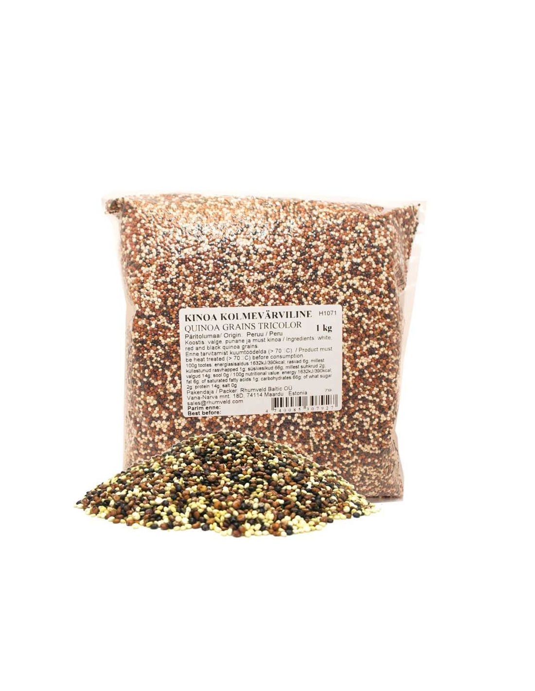 Kinoa kolmevärviline 1kg Kinoa kolmevärviline 1kg