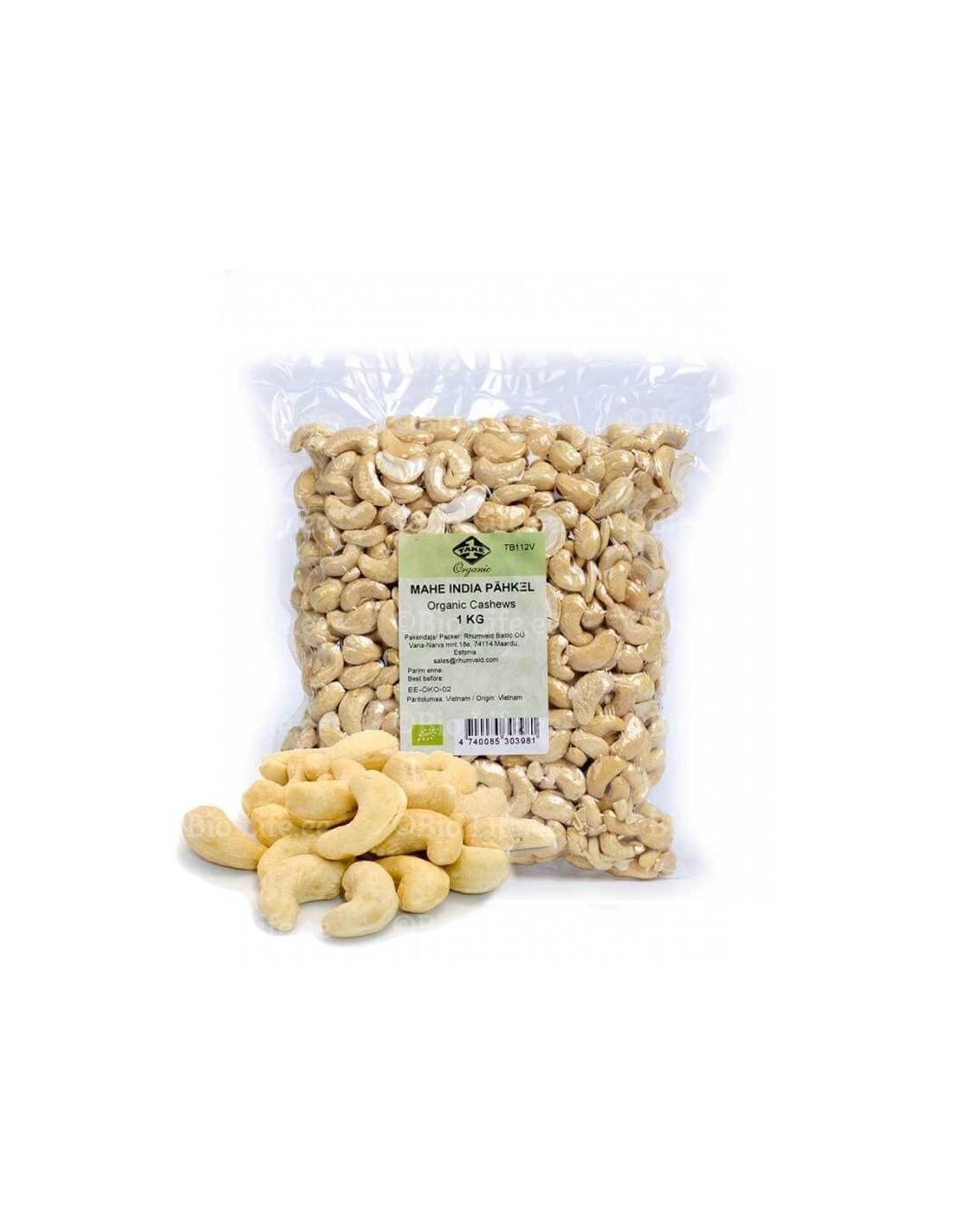 Mahe india pähkel 1kg Mahe india pähkel 1kg