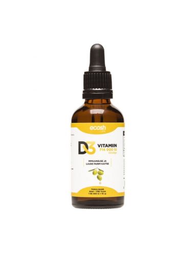 Vitamiin D3, 714000IU, PERELE, oliiviõliga, 50ml