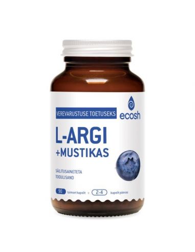 L-arginiin + mustikas