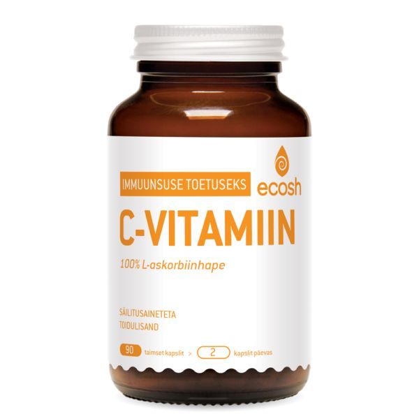 C-vitamiin, 100% L- askorbiinhape