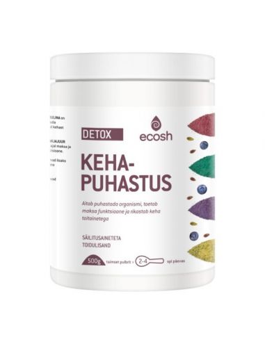 KEHAPUHASTUS Detox