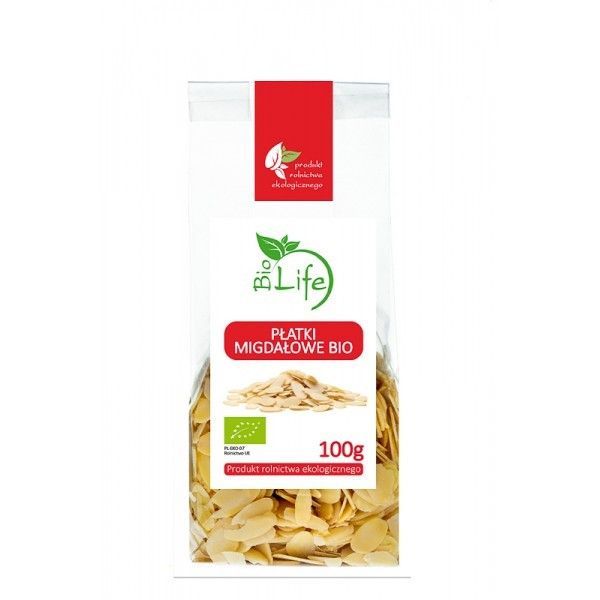 Mahe mandlilaastud 100g