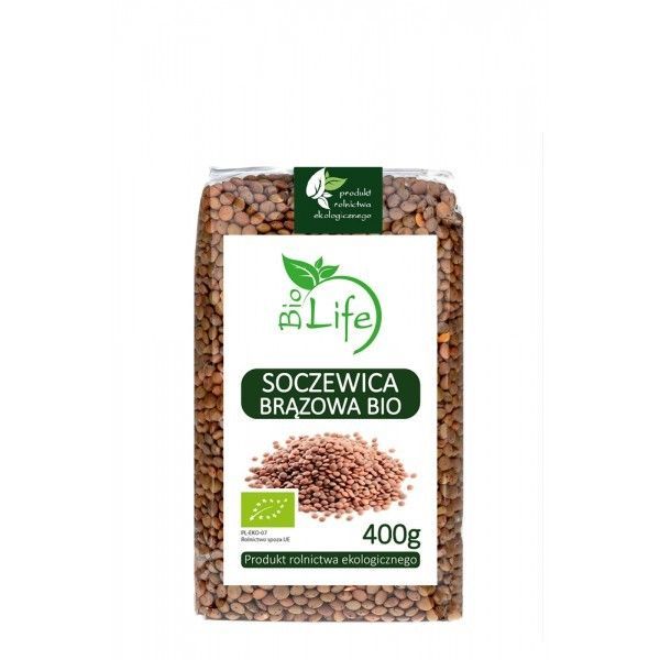Mahe pruunid läätsed 400 g