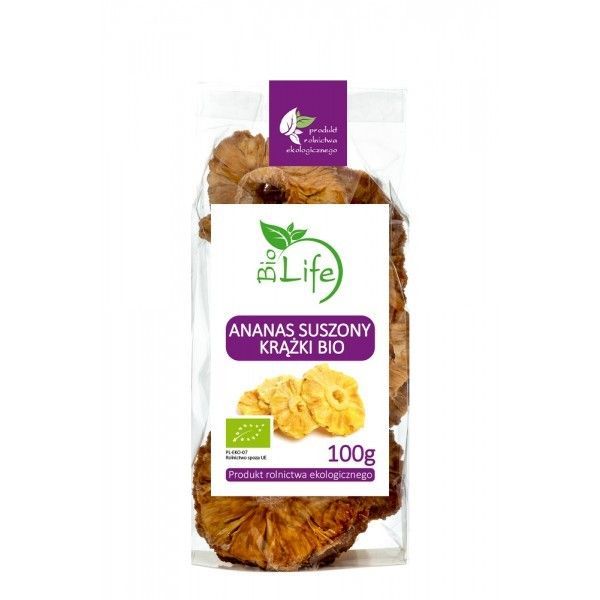 Mahe ananassirõngad 100g