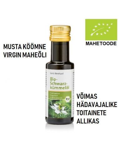 Mahe mustköömne õli 100ml