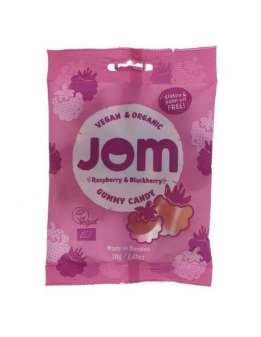 Mahe JOM Kummikommid – Mustikas ja Vaarikas 70g