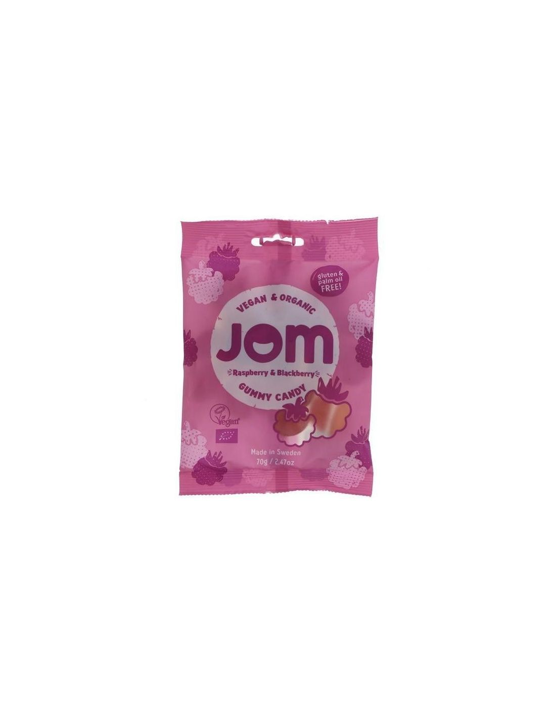 Mahe JOM Kummikommid – Mustikas ja Vaarikas 70g Mahe JOM Kummikommid – Mustikas ja Vaarikas 70g