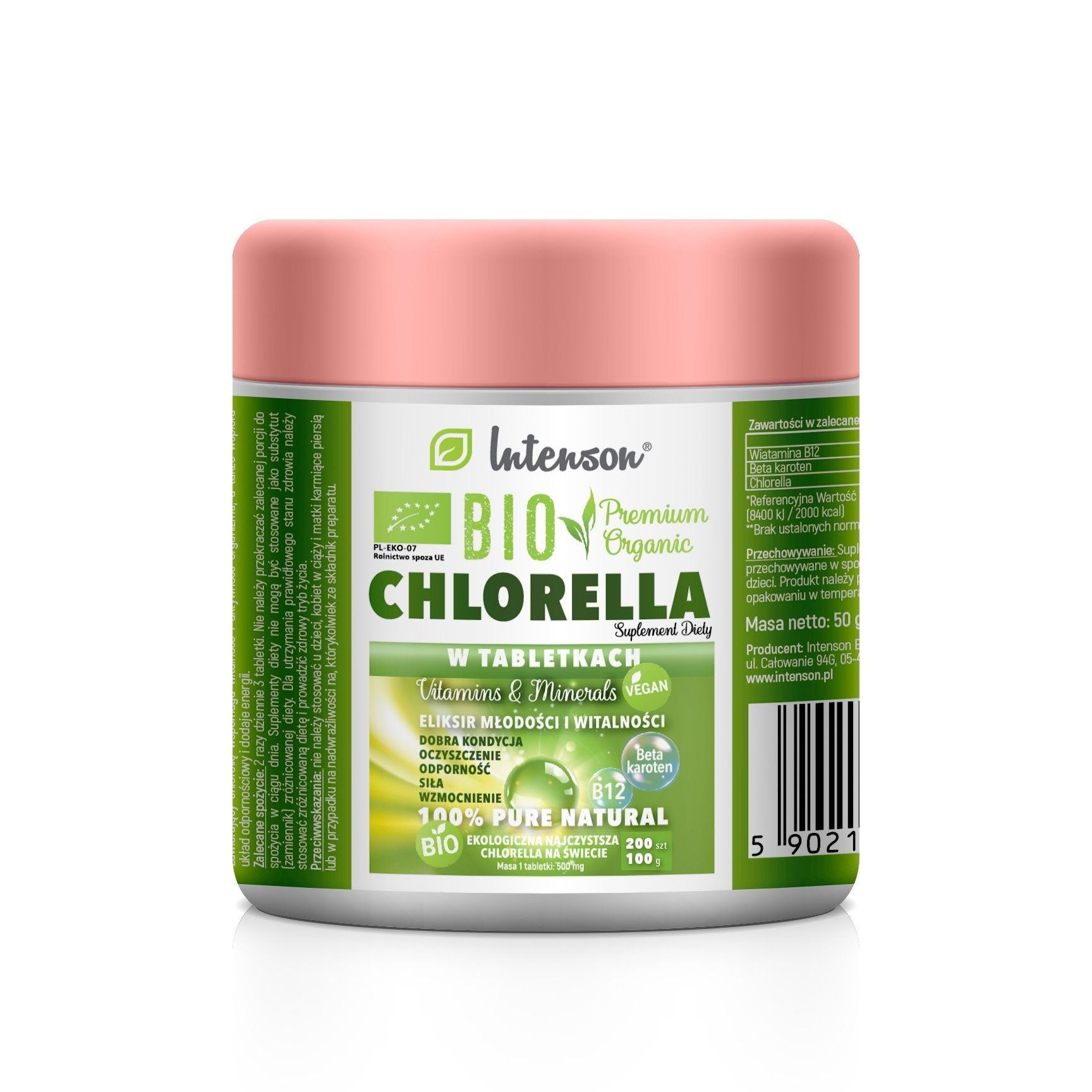 Mahe klorella tabletid, 200tbl