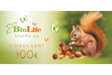 Kinkekaart 100.-
                         