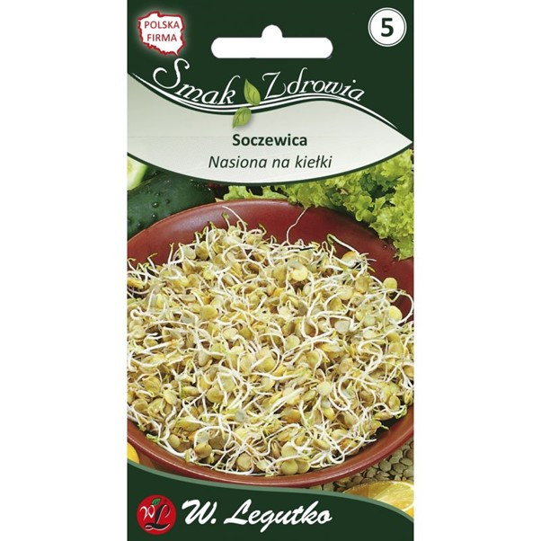 Lęšių sėklos daiginimui 30g
                         