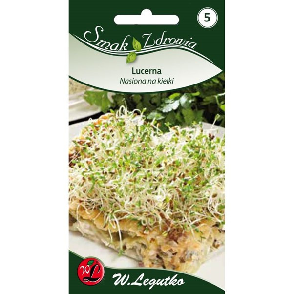 Liucernų sėklos daiginimui 20g
                         