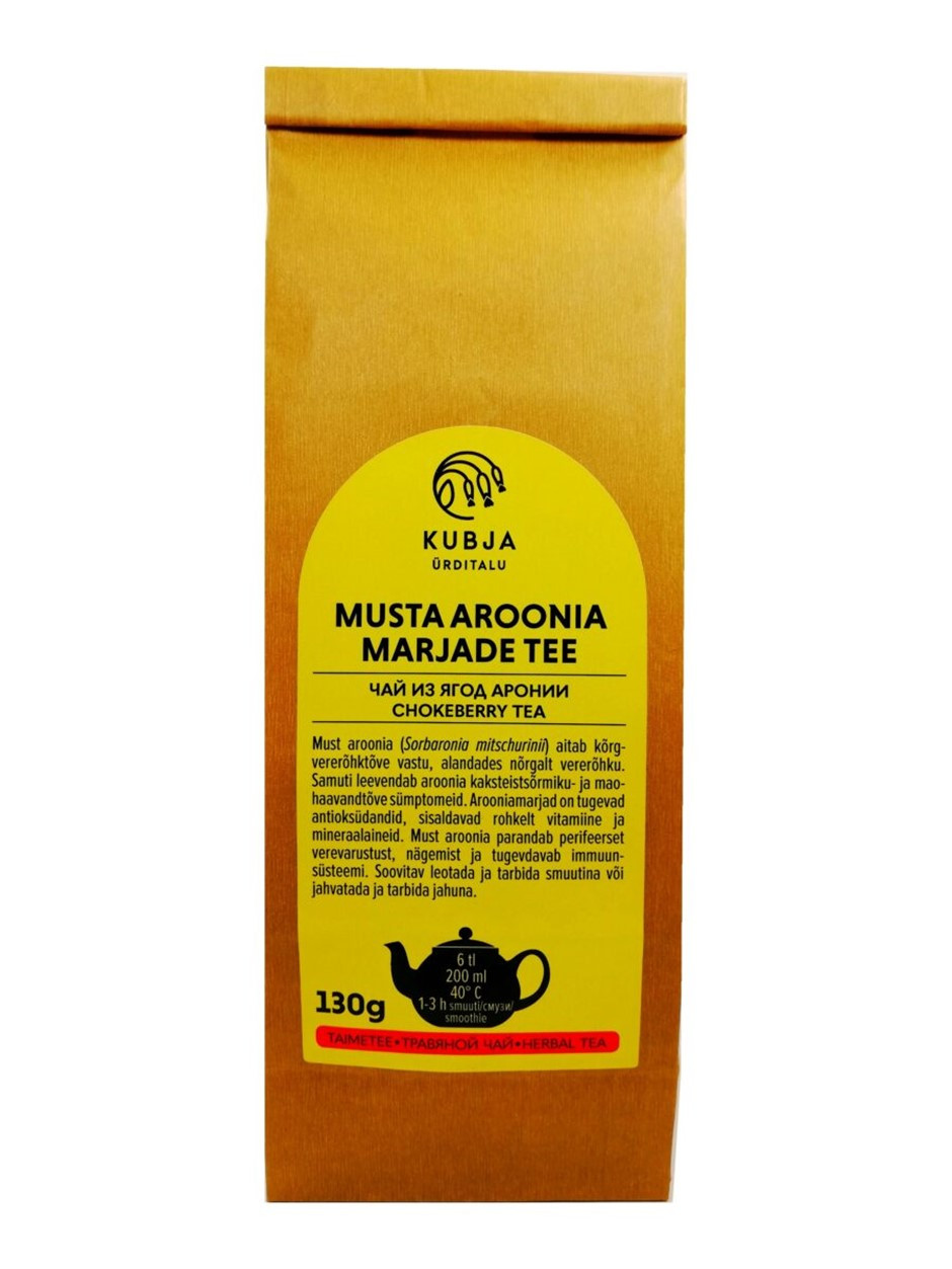 Musta aroonia marjade tee 130g
                         