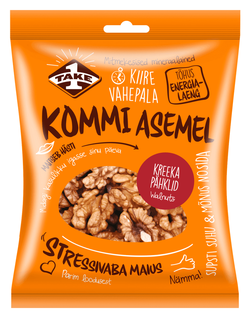 Kreeka pähklid 100g
                         