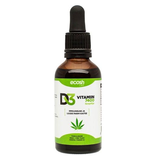 VITAMIIN D3 7400 KANEPIÕLIGA